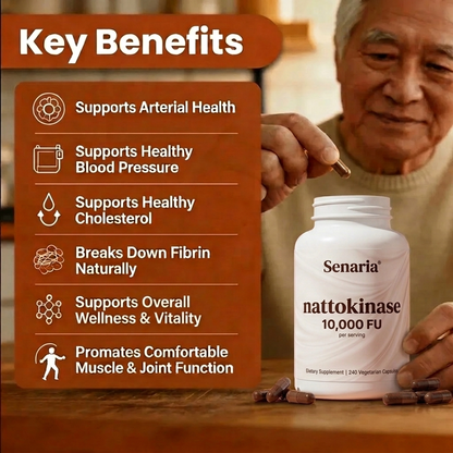Senaria® Nattokinase 10,000 FU Capsules