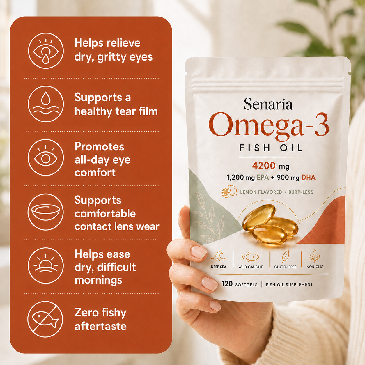 Omega-3 Fish Oil Softgels